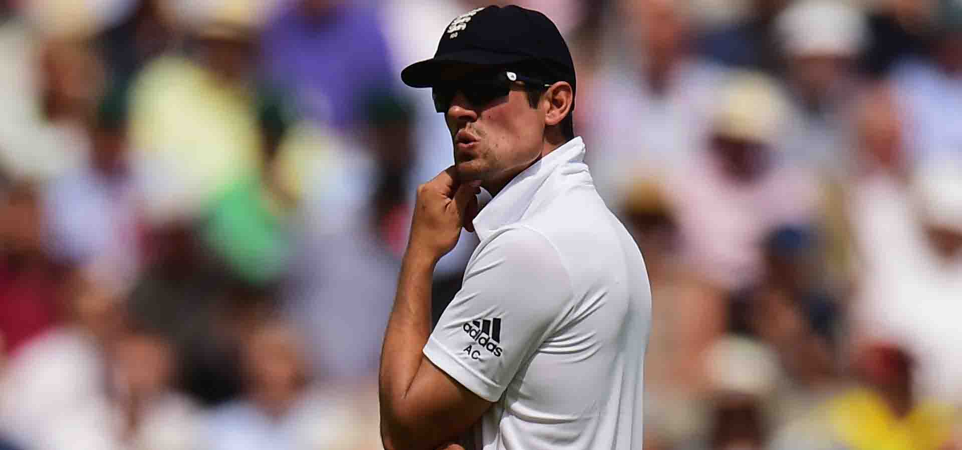 Sir Alastair Cook fielding at Lord's