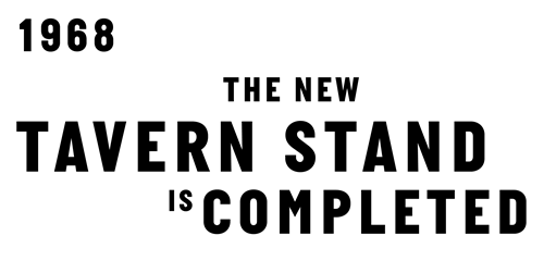 The new Tavern Stand is completed