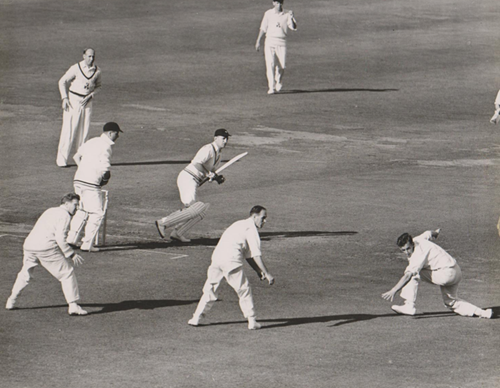 Len Hutton batting for MCC vs. Ireland, 1959