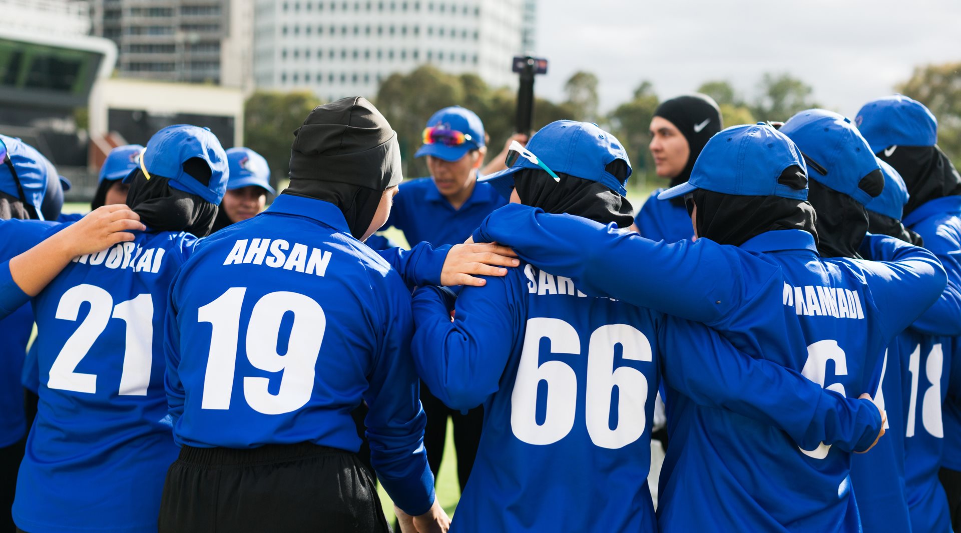 Afghan huddle
