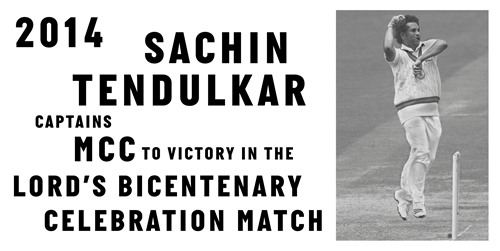 Tendulkar captains MCC to victory in bicentenary match