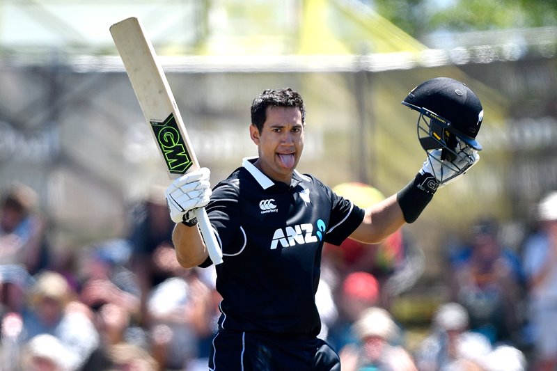 Ross Taylor scores an ODI century for New Zealand