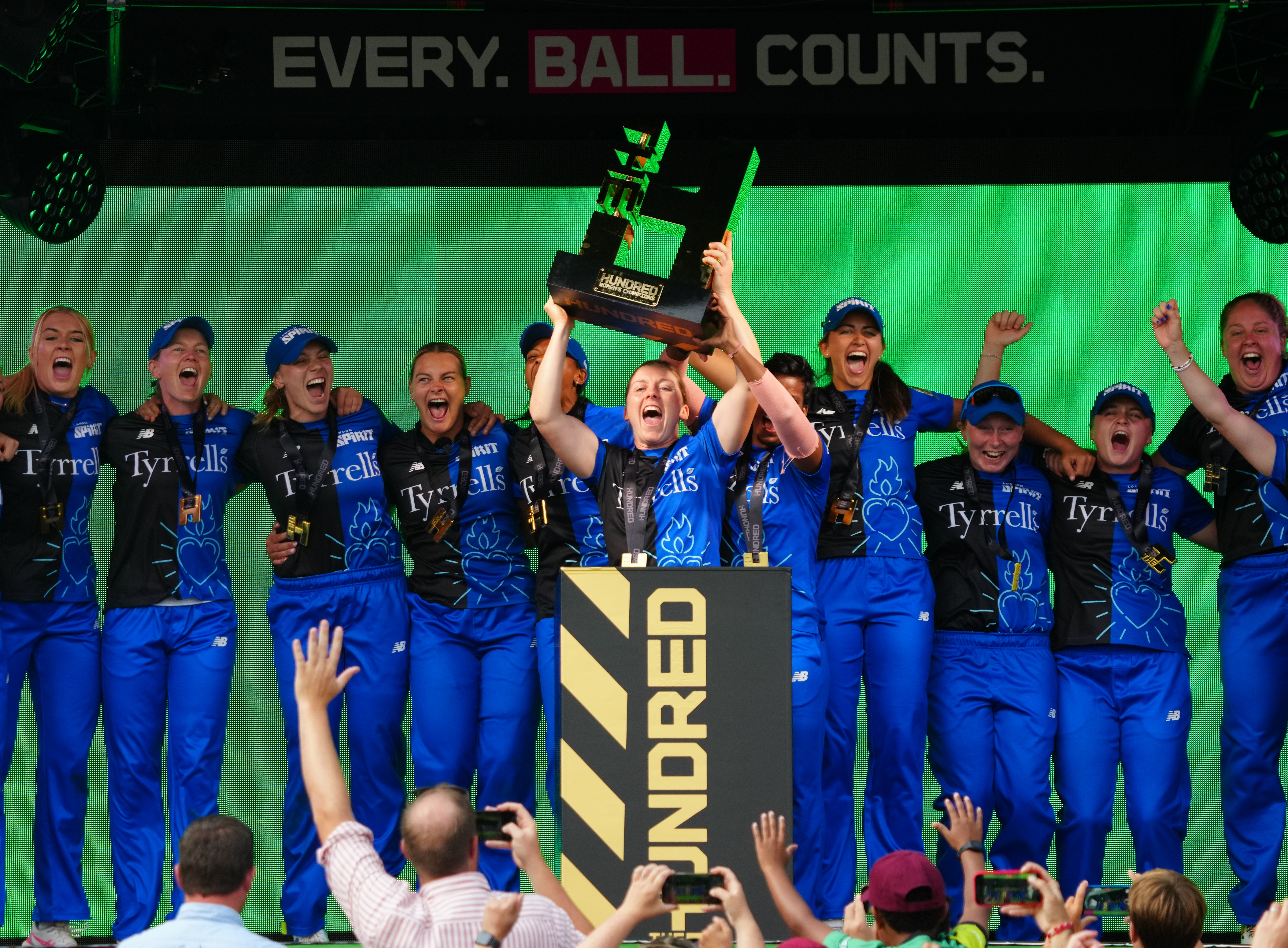 london spirit women winning final
