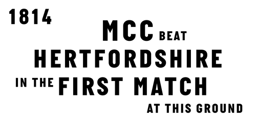 MCC beat Hertfordshire in first match at Lord's