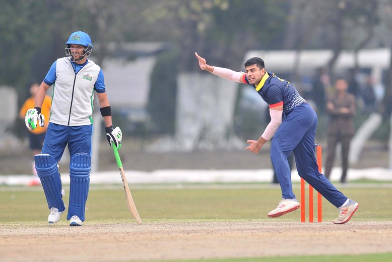 Imran Qayyum took four wickets for MCC in Pakistan