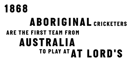 Aboriginal Cricketers are first Australian team to play at Lord's