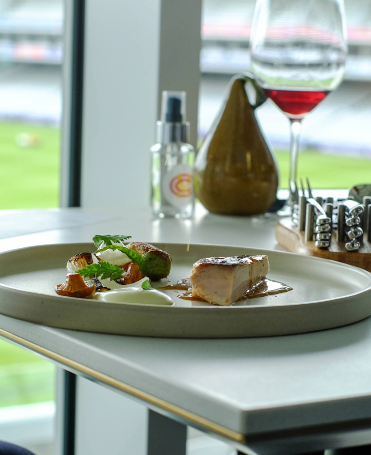 lord's cricket ground. michelin star event. 