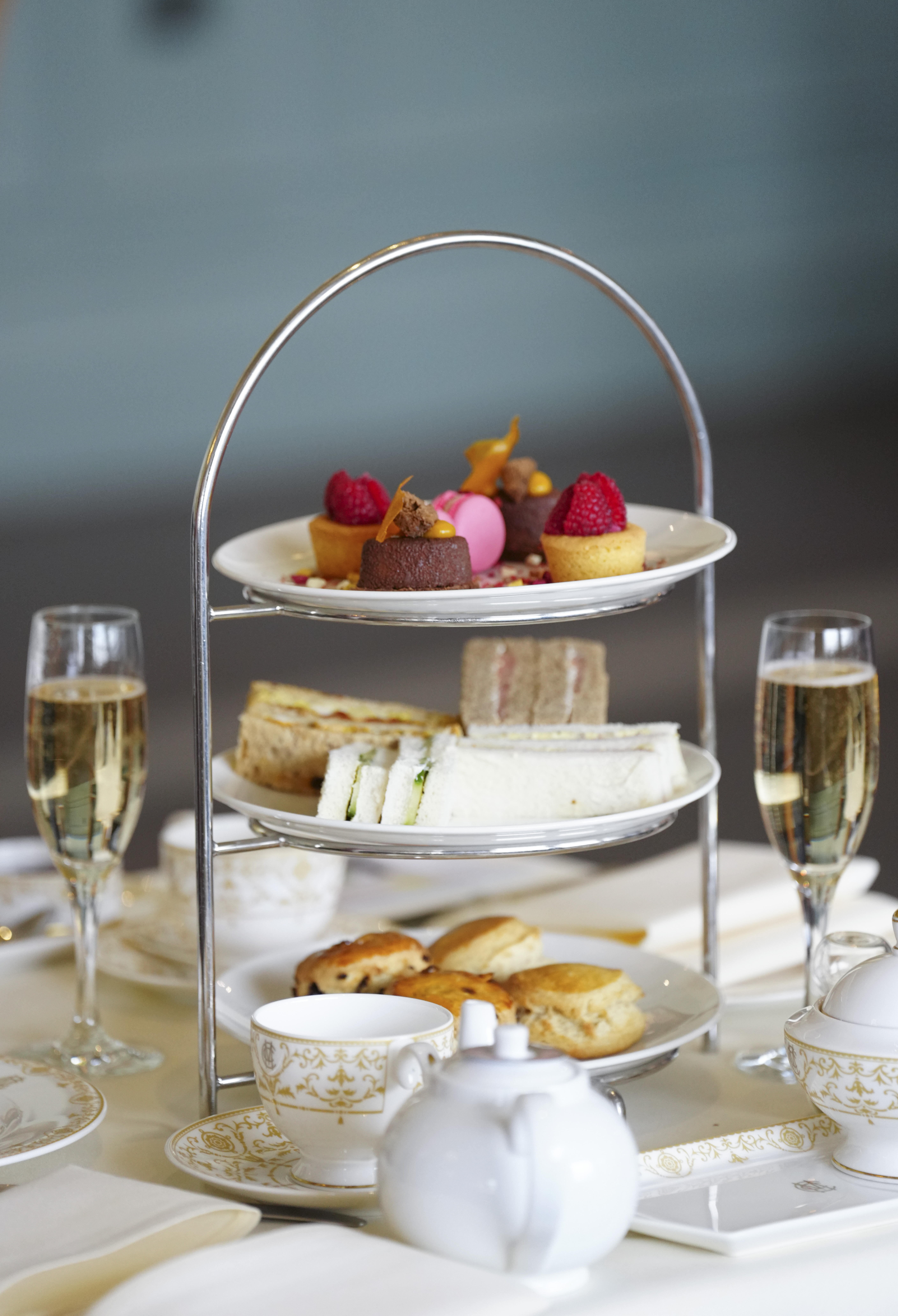 Traditional Afternoon Tea in the iconic surroundings of the Long Room has become a fixture at Lord's