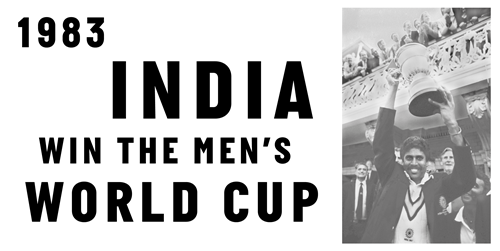 India win the men's World Cup