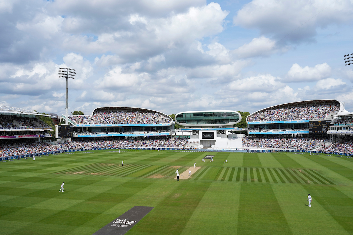 The best seat in cricket