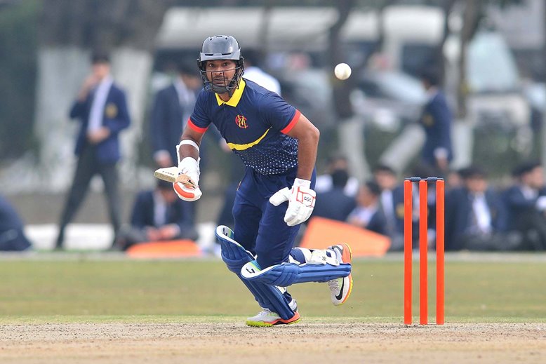 President Kumar Sangakkara batting for MCC v Multan Sultans in Pakistan