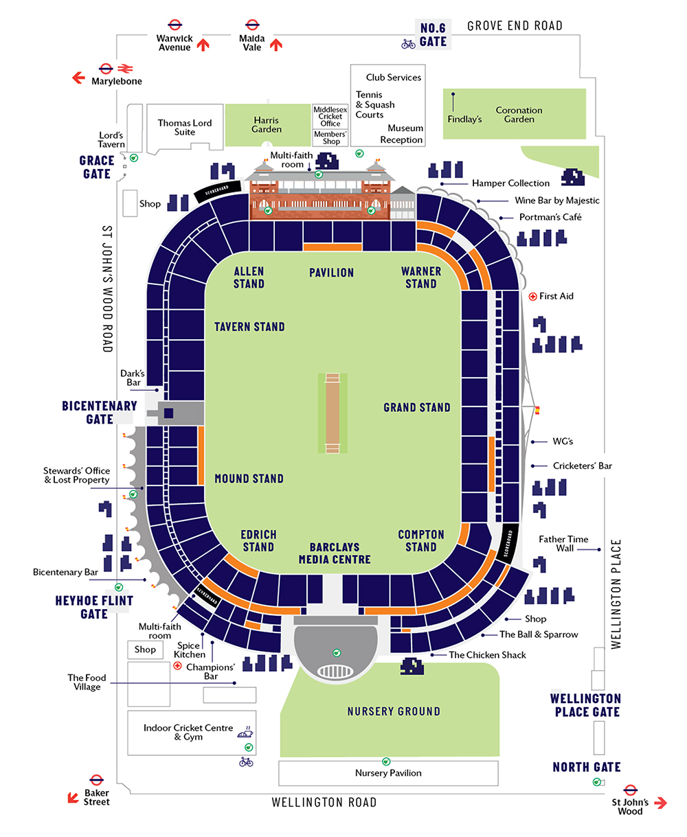 Ground map Lords