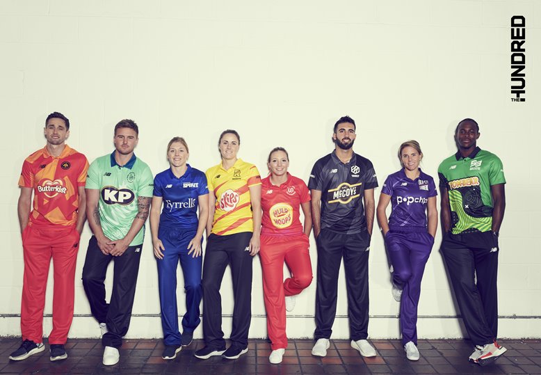 The Hundred's star players at the tournament launch