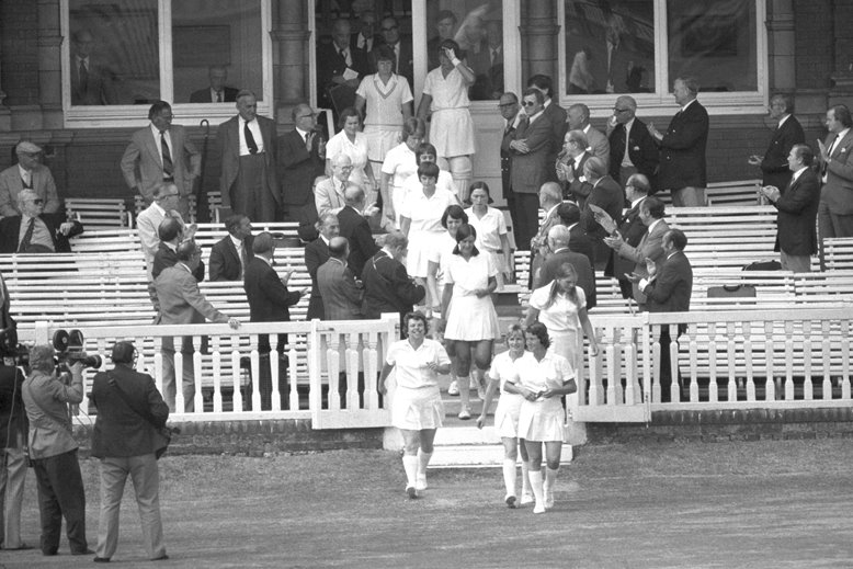 Rachael Heyhoe Flint at Lord's
