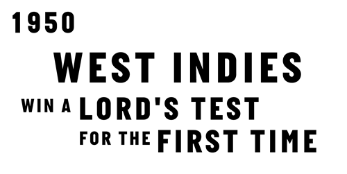 West Indies win a Lord's Test for the first time
